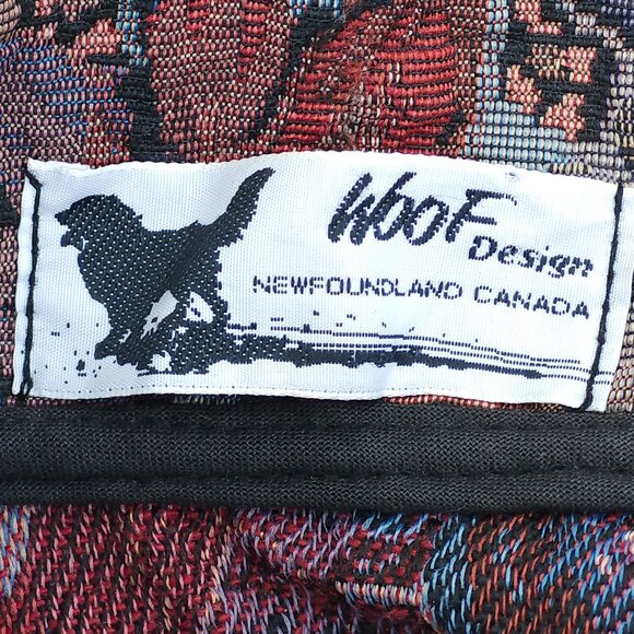 LOVELY UNIQUE WOOF DESIGN Newfoundland Canada Sweater Pullover Size Medium/Large - Picture 3 of 8